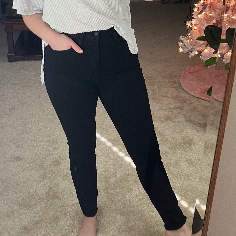 Universal Threads Black Curvy High Rise Skinny Jeans - Regular